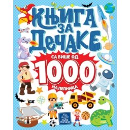 Knjiga za dečake sa više od 1000 nalepnica ( 872 )