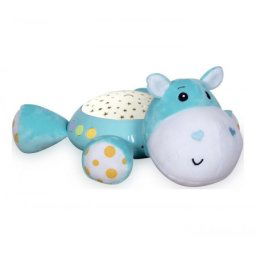 Loreli Bertoni muzička kutija za bebe sa nocnćm svetlom - hippo ( 10280140001 )