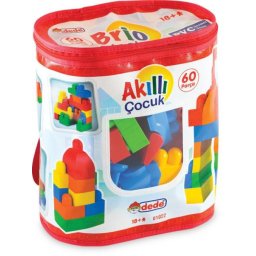 Slagalica - kocke za slaganje u vreći 60pcs ( 010224 )