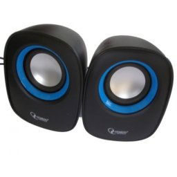 Gembird zvučnici SPK-111 Stereo 2X3W BLACK/BLUE( SPK107/Z )