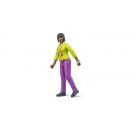 Bruder Figura žena,roze jeans ( 604035 )