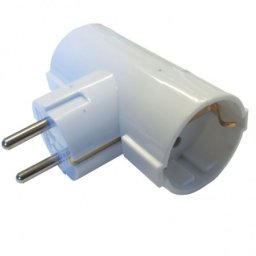 Elit+ dvostruki t razvodnik beli ( EL7586 )