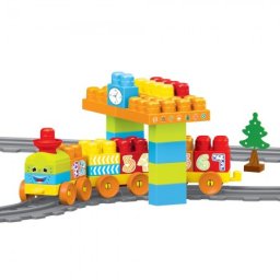 Kocke slagalice - Železnička stanica 58 pcs ( 050816 )