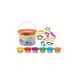 Plastelin set - 6 boja sa modlicama ( 032826 )
