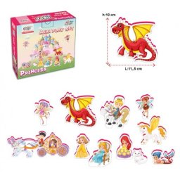 Akar figure mini princes 11delova sunđer ( 497016 )