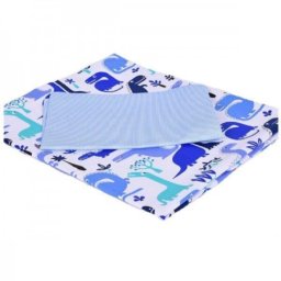 Posteljina 160X110cm - blue dino ( 7581 )