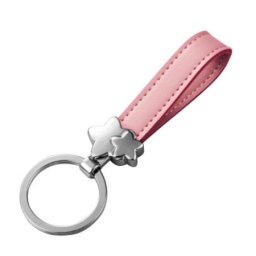 Privezak zvezde sa roze kožom ( KC21001P )
