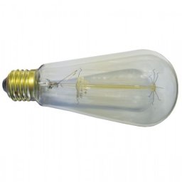 Elit+ St64 ''argenta" 60w e27 230v bistra sijalica sa dekorativnim vlaknom ( ELG155 )