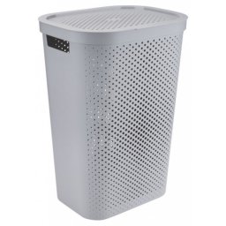 Korpa za veš plastika siva