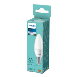 Philips LED sijalica 6W (48W) B35 E14 CW 4000K FR ND 1PF/12-DISC ( PS777 )