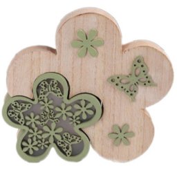 Lampa LED - noćna drvena ( 481068_1 )