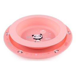 Canpol babies pribor za hranjenje exotic animals - pink ( 56/523_pin )