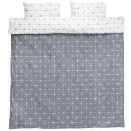 Set posteljina 200x220 siva DS