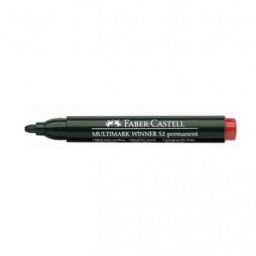 Faber Castell permanent marker crveni obli 52 13863 (157821) ( 3508 )