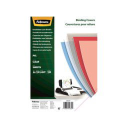 Fellowes folija za koričenje 5375901 PVC A4 180mic providna ( 6709 )