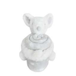 KikkaBoo bebi ćebence sa plišanom igračkom 70x100 Joyful Mice ( KKB50118 )