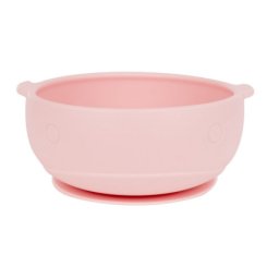 KikkaBoo silikonska činija Whale pink ( KKB40118 )