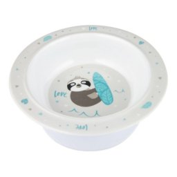 Canpol baby melamin cinija sa prijanjajucim dnom 4/519 - 270 ml exotic animals grey ( 4/519_grey )