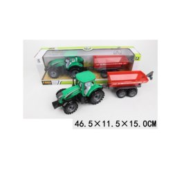 Farmerski traktor sa prikolicom ( 617005k )