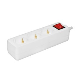Prosto razvodnik sa 3 mesta 5m 1.5mm2 + prekidač ( NV3K-5/WH-P/1,5 )