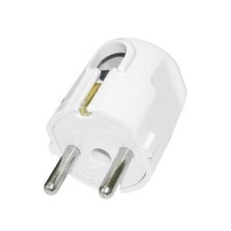 Šuko utikač plastični ( DPUL/WH )