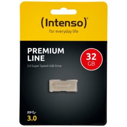 Intenso USB flash 32GB Hi-Speed USB 3.0 up to 100MB/s, Premium Line - USB3.0-32GB/Premium Line