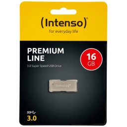 Intenso USB flash 16GB Hi-Speed USB 3.0 up to 100MB/s, Premium Line - USB3.0-16GB/Premium Line