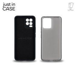 Just in case 2u1 extra case mix paket crni za Realme 8 ( MIX442BK )