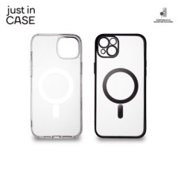 Just in case 2u1 extra case mag mix paket crni za iPhone 14 plus ( MAG109BK )
