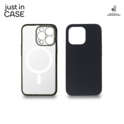 Just in case 2u1 extra case mag mix plus paket crni za iPhone 13 pro ( MAGPL106BK )