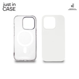 Just in case 2u1 Extra case mag mix plus paket beli za iPhone 14 pro ( MAGPL110WH )