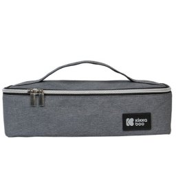 KikkaBoo termo izolovana torba za hranu Foody 28x10x8cm Dark Grey ( KKB20053 )