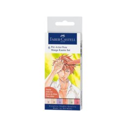 Faber Castell pitt art set manga 1/6 167168 ( E171 )