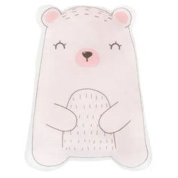 KikkaBoo dekorativni plišani jastuk igračka u obliku životinje bear with me pink ( KKB10280 )