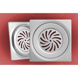Podna rešetka 150x150 / fi 130mm inox 1.2 ( 13773 )