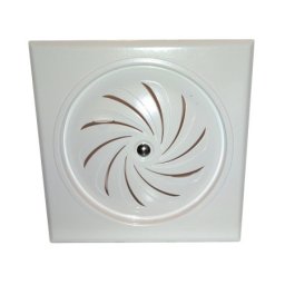 Okrugla ventilaciona rešetka 150x150mm bela plastificirana-hv lim ( 8583 )