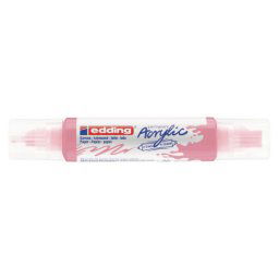 Edding akrilni marker E-5400 double-liner sa dva vrha nežno roze ( 12MA54IA )
