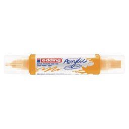 Edding akrilni marker E-5400 double-liner sa dva vrha jarko žuta ( 12MA54FJ )