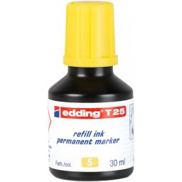 Edding refil za markere E-T25, 30ml žuta ( 08MM09G )