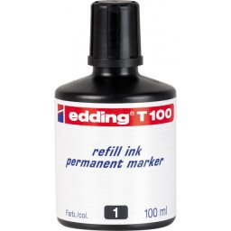 Edding permanent mastilo T-100, 100ml crna ( 08MM10B )