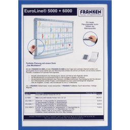 Franken magnetni ram A4 plava ( 09CR10E )
