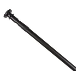 Šipka za tuš zavese 110-200 cm crna