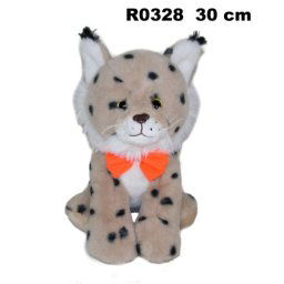 Plišani ris sa mašnicom 30cm ( 164322 )