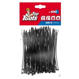 Top tools vezice crne 2,5x100mm 100kom ( 44E956 )
