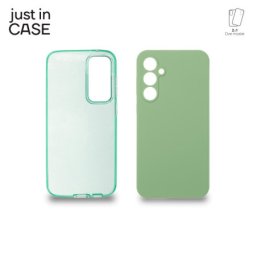 Just in case 2u1 extra case mix paket maski za telefon Samsung S23 FE zelena ( MIX223GN )