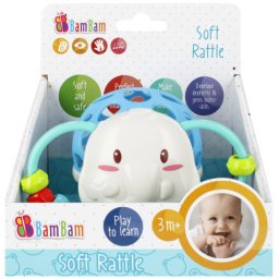 Mekana zvečka za bebe slon ( 434446-P )