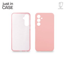 Just in case 2u1 extra case mix paket maski za telefon Samsung Galaxy A35 pink ( MIX227PK )
