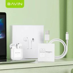 Bavin slušalice AirPods + kabl lightning bela ( 90209 )