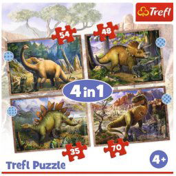 Tref line 34383 4u1 puzzle dino ( T43830 )