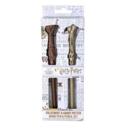 Blue Sky Harry Potter - Voldemort Vand Pencil & Harry Pen Set ( 060208 )